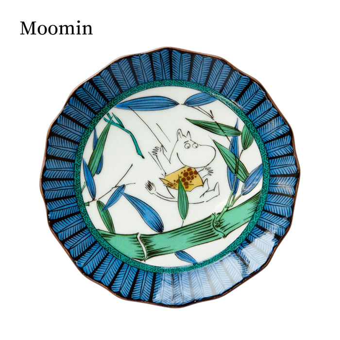 アマブロ ムーミン 九谷焼 豆皿 MOOMIN×amabro JAPAN KUTANI GOSAI 単品 ムーミン